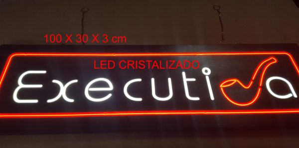 EXECUTIVA  Rótulos neón led-cristal 100X30 ref P-2067-1 PLANCHA - Imagen 2