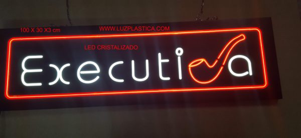 EXECUTIVA  Rótulos neón led-cristal 100X30 ref P-2067-1 PLANCHA - Imagen 4