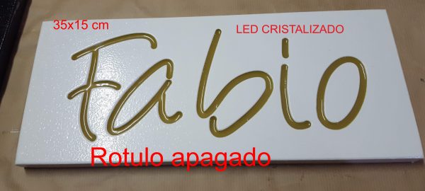 FABIO Rótulos neón led-cristal ref P-2069-1 PLANCHA - Imagen 5